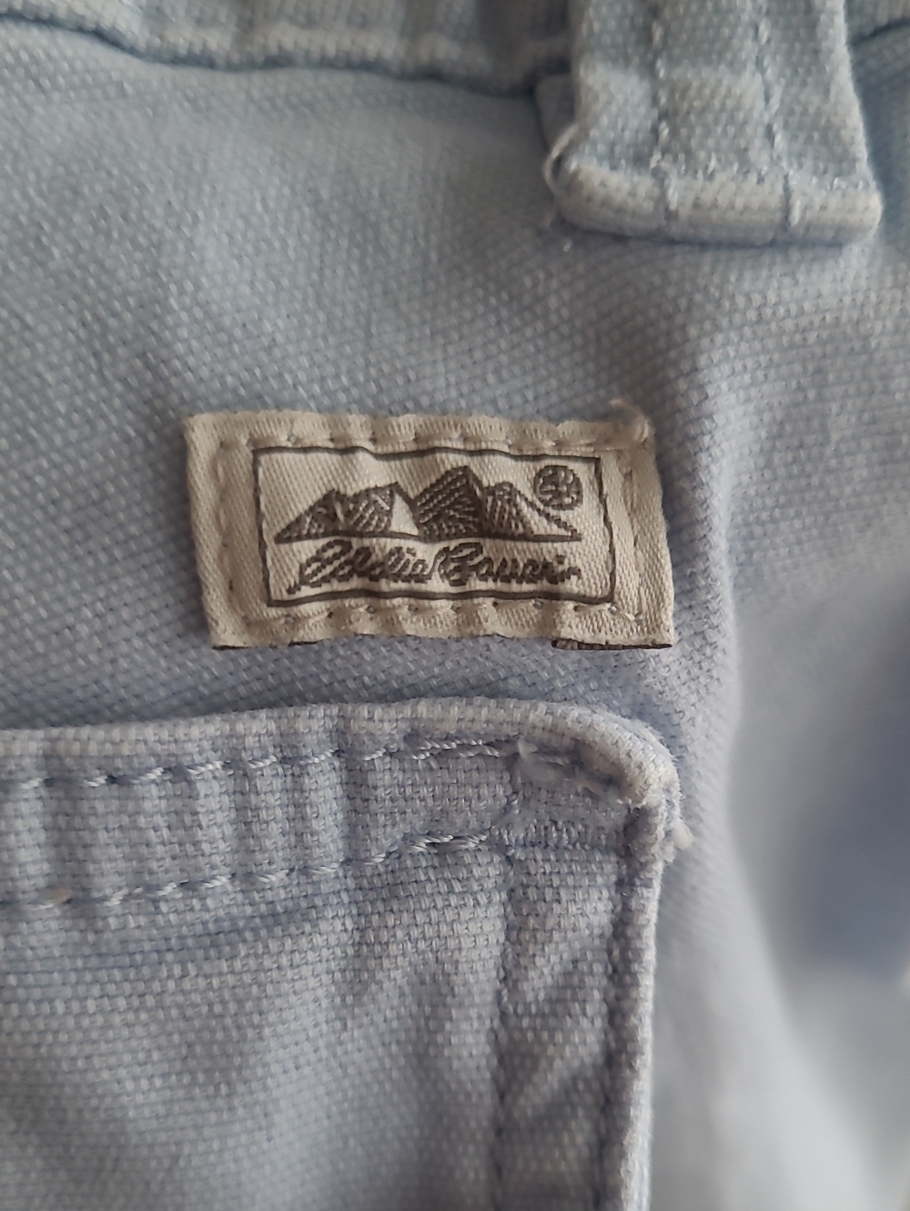 Eddie Bauer womens Capri pant Size 8 Light Blue - Picture 4 of 5
